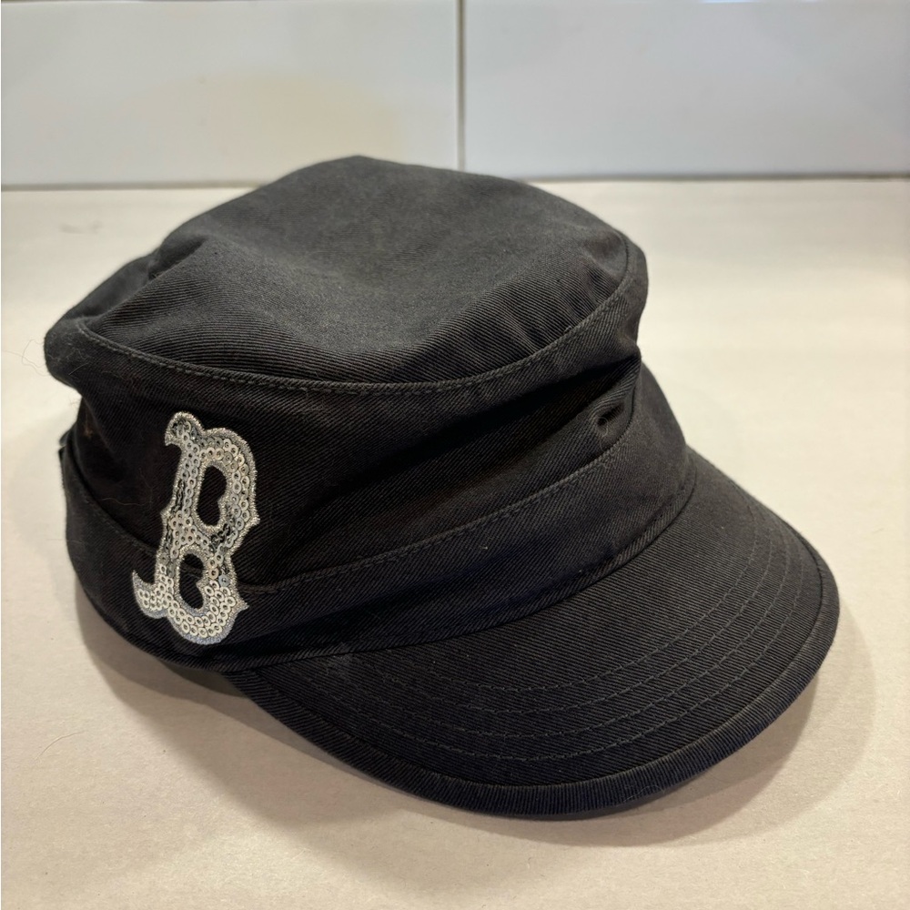 Boston Red Sox Womens 47 blue Sequins Hat Adjustable